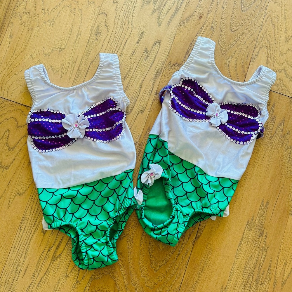 *🐠 Little Mermaid costume/leotard (Custom)🐠*